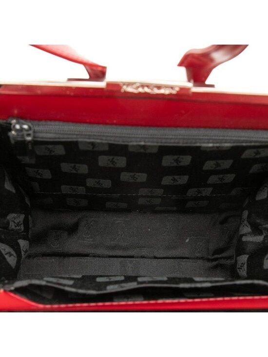 Saint Laurent Backpack Red Leather main image 5